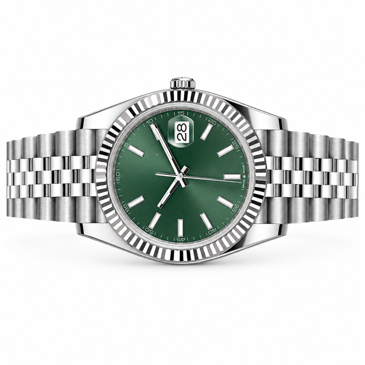 DATEJUST | Green Dial Jubilee Bracelet 41mm