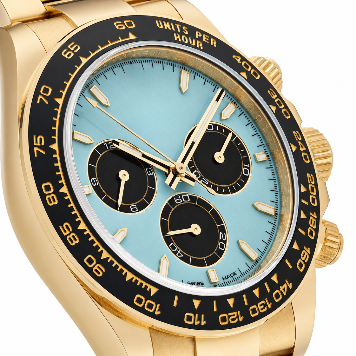 DAYTONA | Turquoise Blue 126518LN